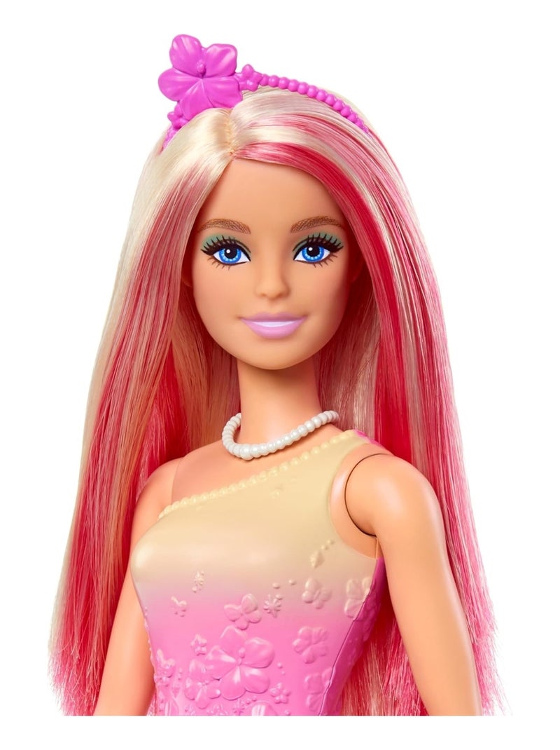 Barbie - Poupées sirènes avec cheveux fantaisie Rose - Kiabi