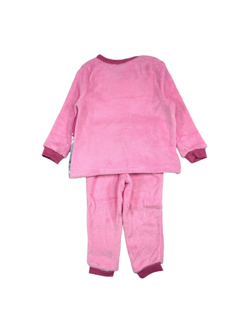 Barbie - Pyjama fille avec imprimé Rose - Kiabi