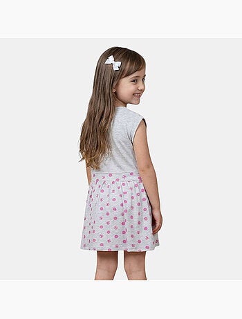Barbie - Robe fille avec motifs rond