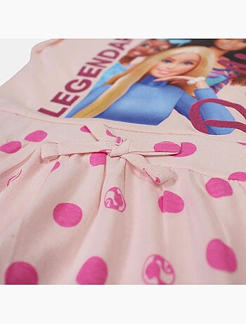 Barbie - Robe fille avec motifs rond