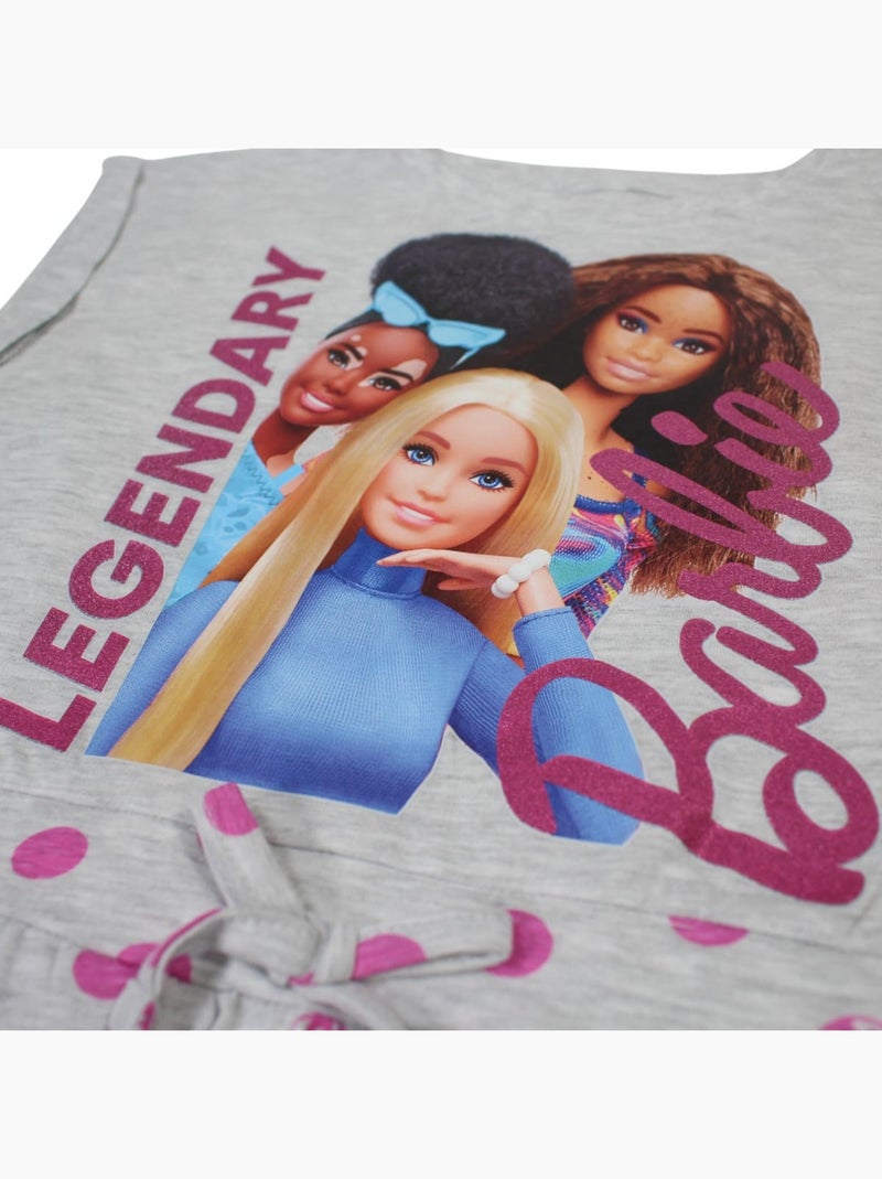 Barbie - Robe Fille Barbie Gris - Kiabi