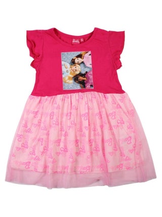 Barbie - Robe imprimé Barbie en coton