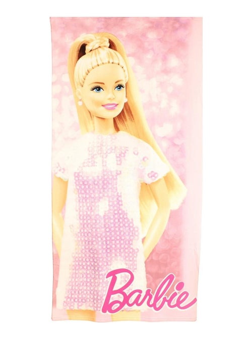 Barbie - Serviette imprimé Barbie - Kiabi