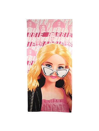 Barbie - Serviette polyester Fille