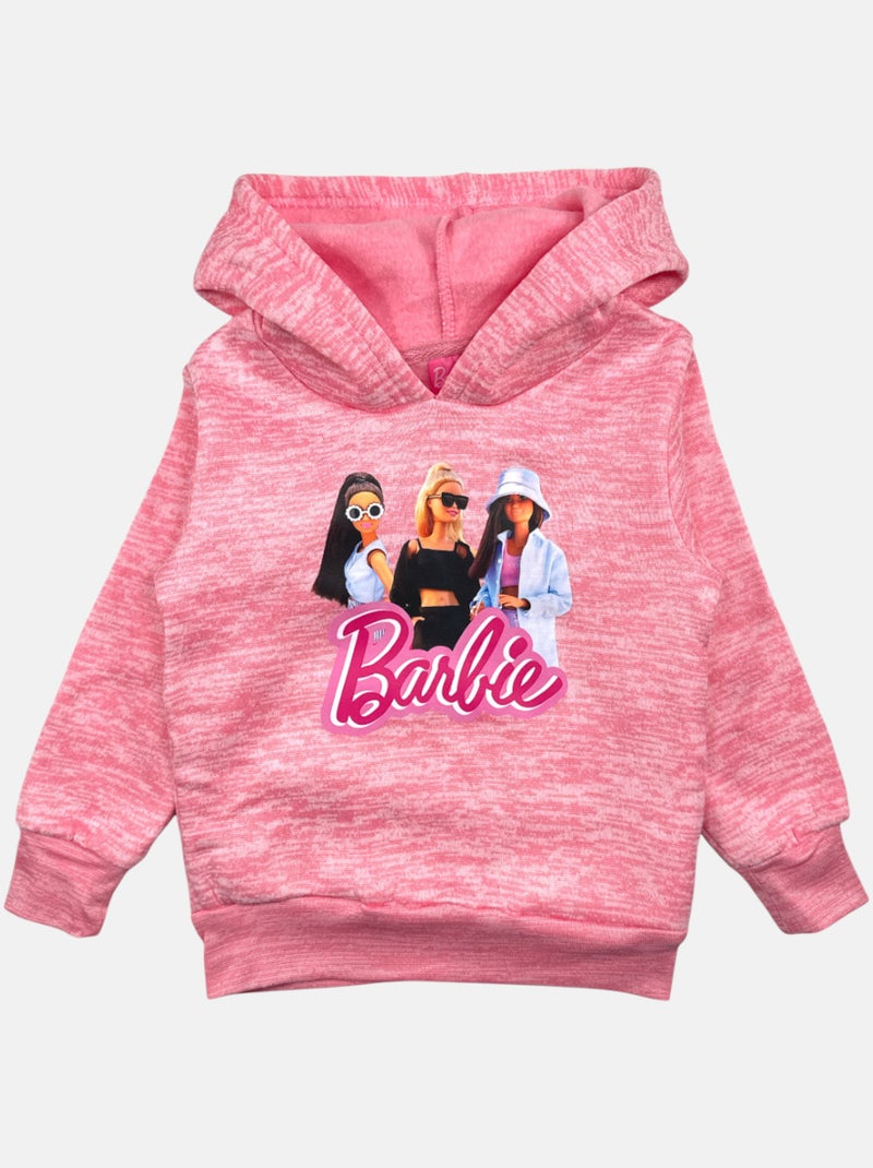 Barbie - Sweat imprimé Barbie Rose - Kiabi