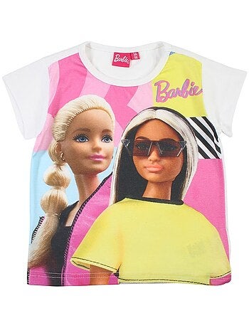 Barbie - T-shirt imprimé Barbie en coton