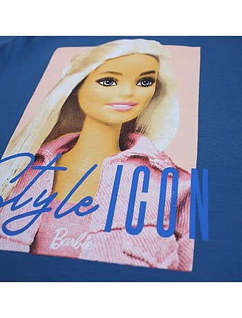 Barbie - T-shirt imprimé Barbie en coton