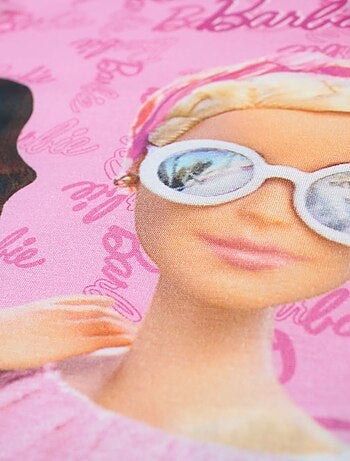 Barbie - T-shirt imprimé Barbie en coton