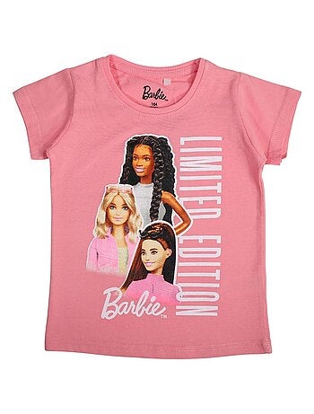 Barbie - T-shirt imprimé Barbie en coton