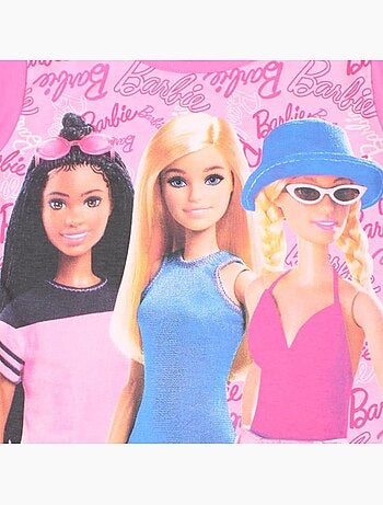 Barbie - T-shirt manches courtes avec short