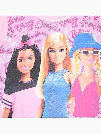Barbie - T-shirt manches courtes avec short
