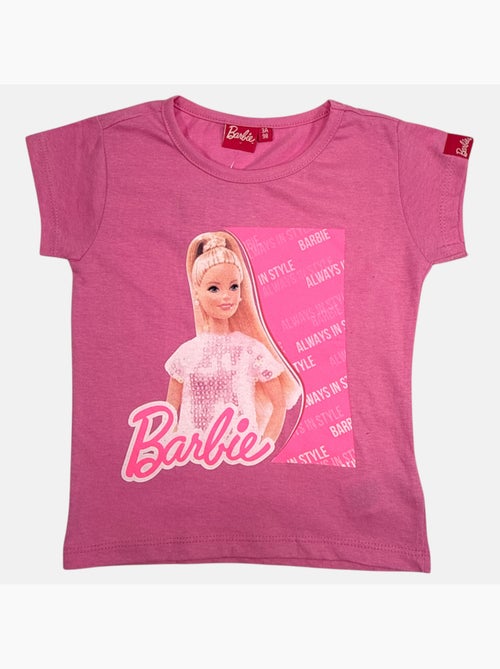 Barbie - T-shirt manches courtes avec short - Kiabi