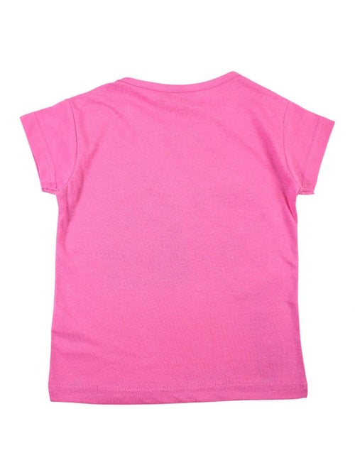 Barbie - T-shirt manches courtes fille avec imprimé - Kiabi