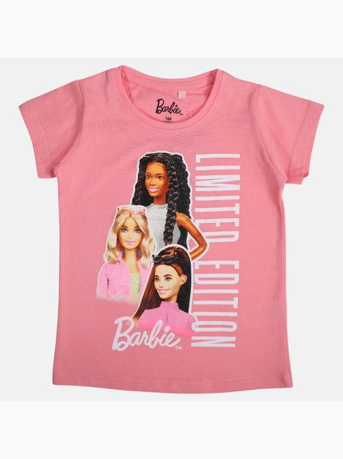 Barbie - t-shirt manches courtes imprimé, col rond - Kiabi Barbie - t-shirt manches courtes imprimé, col rond - Kiabi