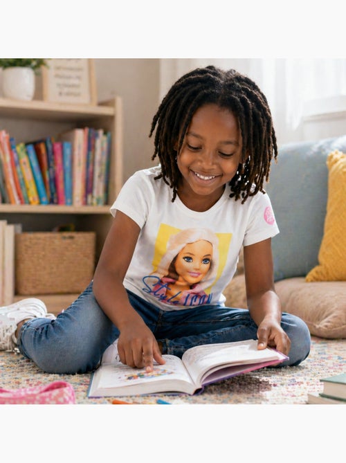 Barbie - Top fille avec imprimé - Kiabi