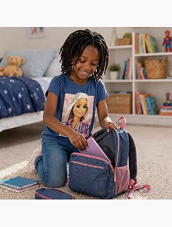 Barbie - Top fille avec imprimé