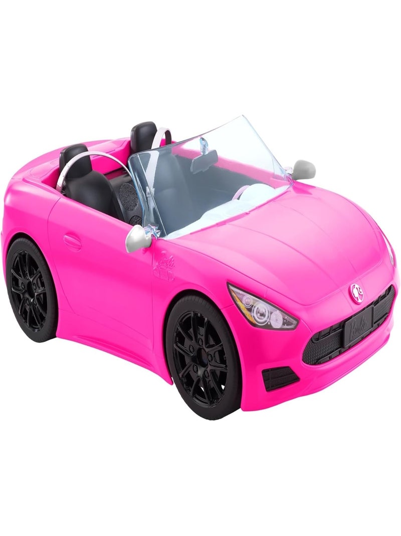 Barbie - Voiture Cabriolet rose 2 places Rose - Kiabi