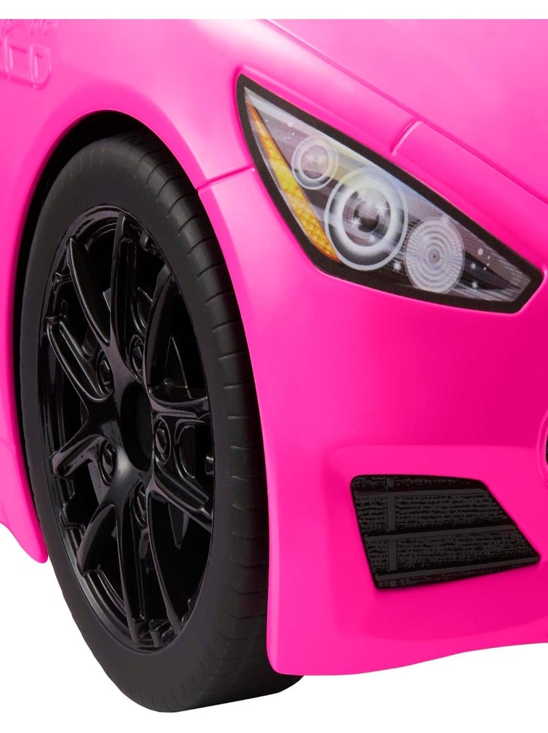 Barbie - Voiture Cabriolet rose 2 places Rose - Kiabi