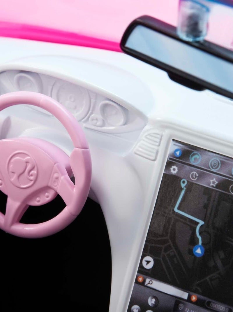 Barbie - Voiture Cabriolet rose 2 places Rose - Kiabi