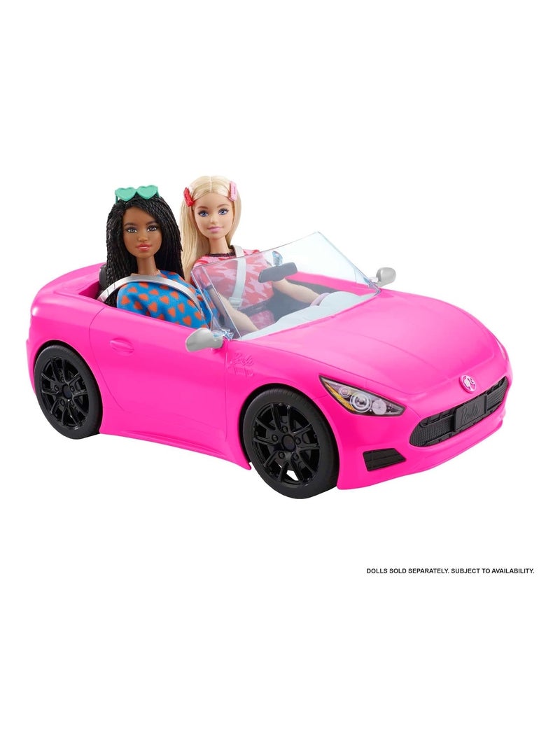 Barbie - Voiture Cabriolet rose 2 places Rose - Kiabi