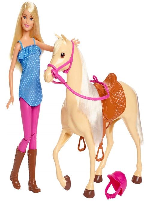 Barbie avec cheval - Kiabi