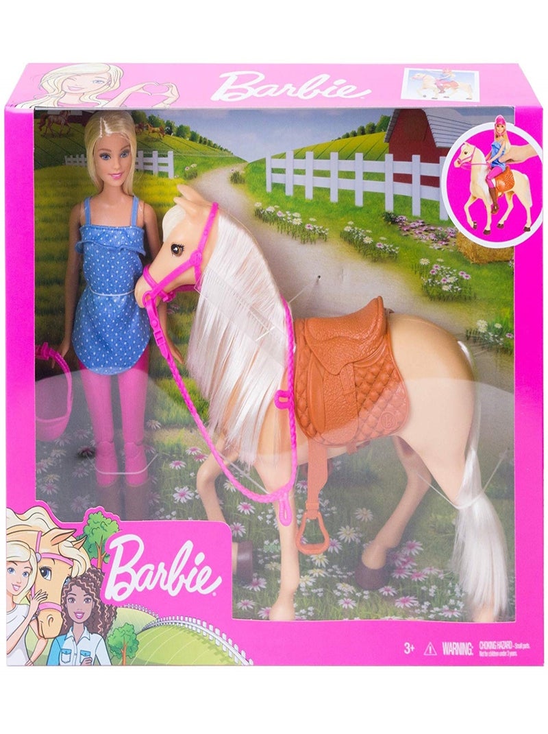 Barbie avec cheval Multicolore - Kiabi