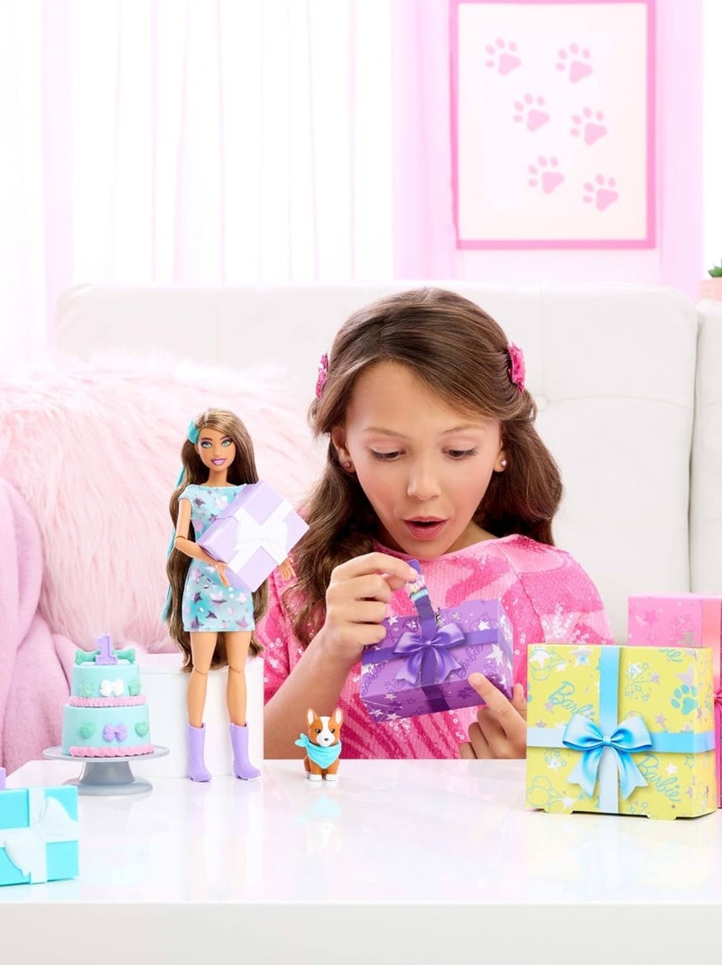 Barbie Cadeau Surprise-Coffret Fête D'Anniversaire Multicolore - Kiabi
