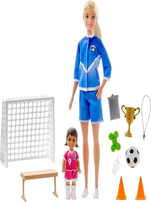 Barbie Coach De Football - Barbie - Mattel - Kiabi