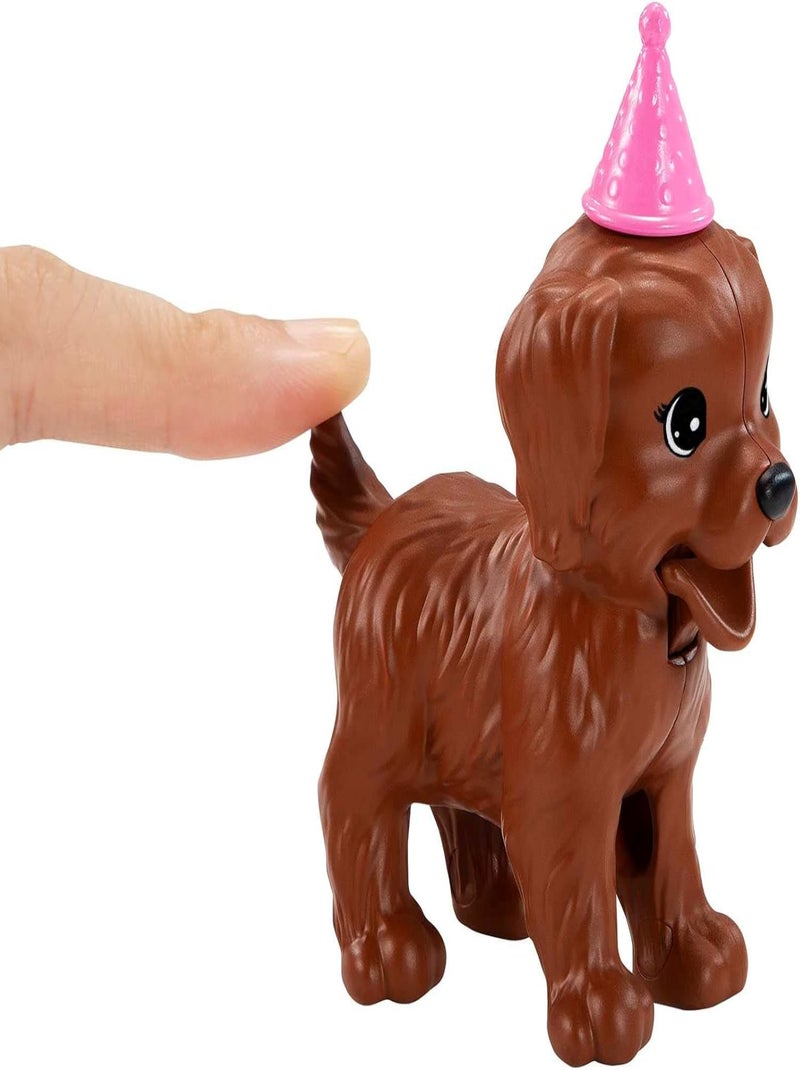 Barbie Coffret Anniversaire Des Chiens - Mattel Multicolore - Kiabi