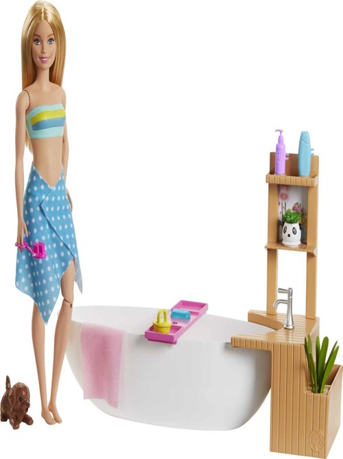 Barbie Coffret Bain Coloré - Mattel - Kiabi