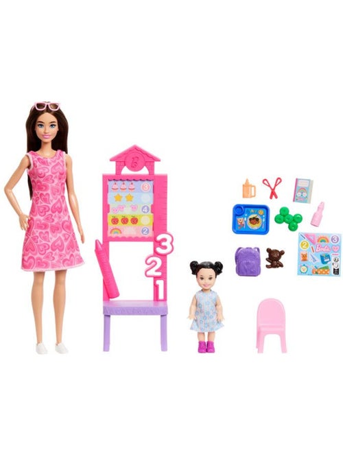 Barbie coffret maîtresse d'école - barbie® - jmk16 - Kiabi