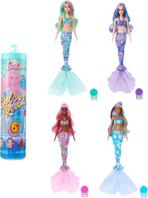 Barbie Color Reveal Sirène - Barbie - Kiabi