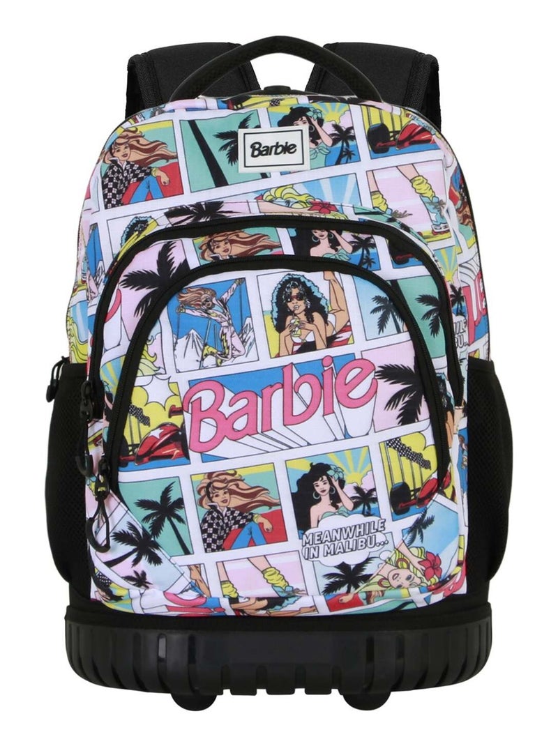 Barbie Comic Sac à dos à Roulettes GTS FAN, Multicolore Multicolore - Kiabi