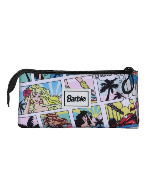 Barbie Comic Trousse Triple, Multicolore - Kiabi