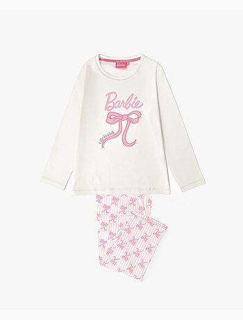 BARBIE Coquette Barbie Pyjama à manches longues pour filles