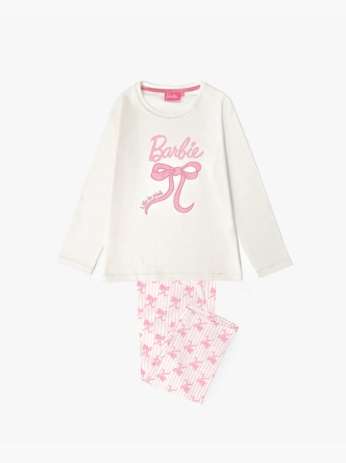 BARBIE Coquette Barbie Pyjama à manches longues pour filles - Kiabi