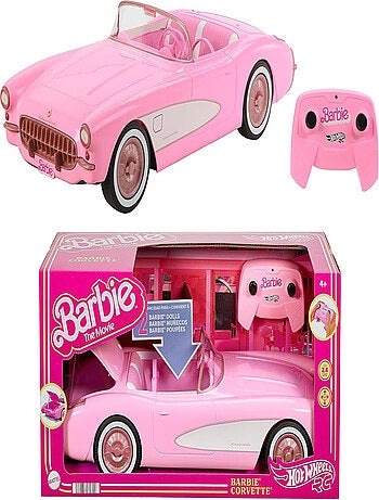 Barbie Corvette Radiocommandée Hot Wheels - Barbie