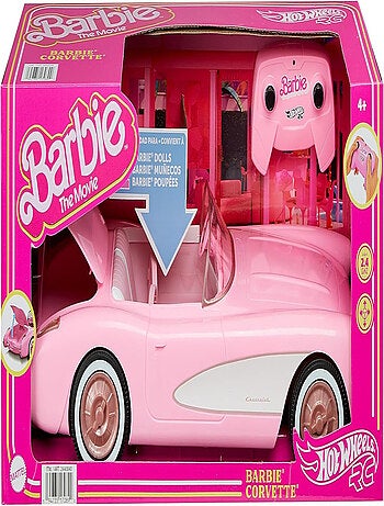 Barbie Corvette Radiocommandée Hot Wheels - Barbie