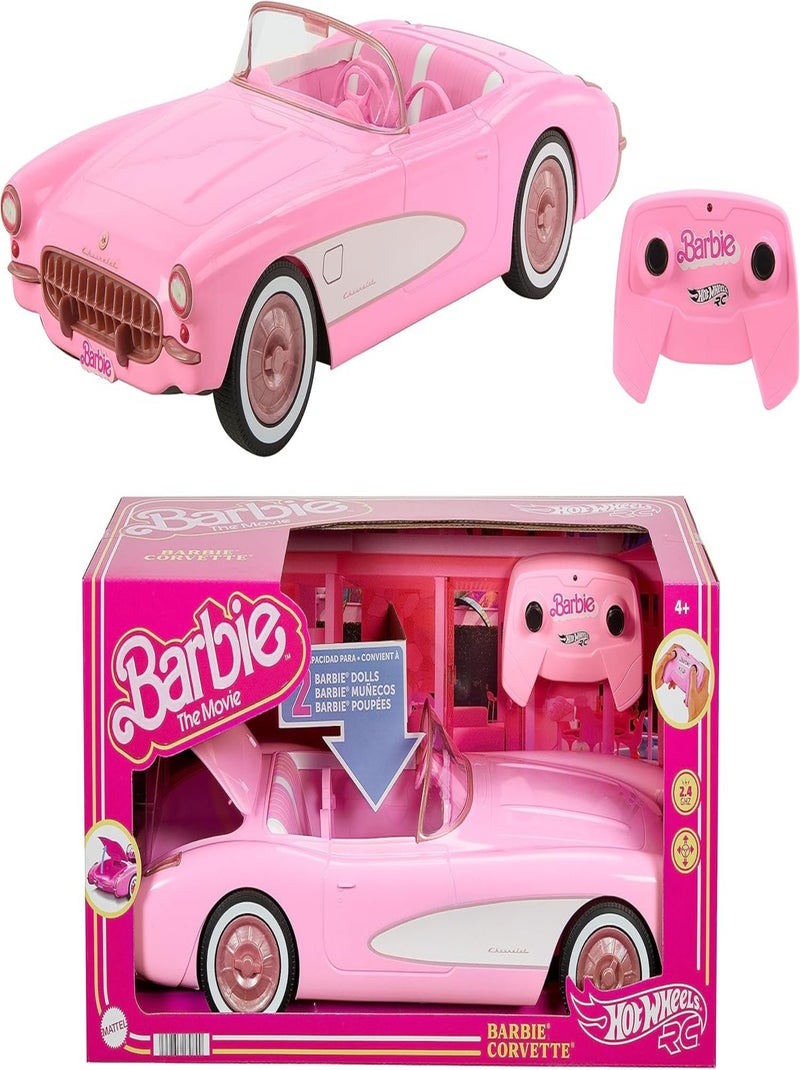 Barbie Corvette Radiocommandée Hot Wheels - Barbie Multicolore - Kiabi