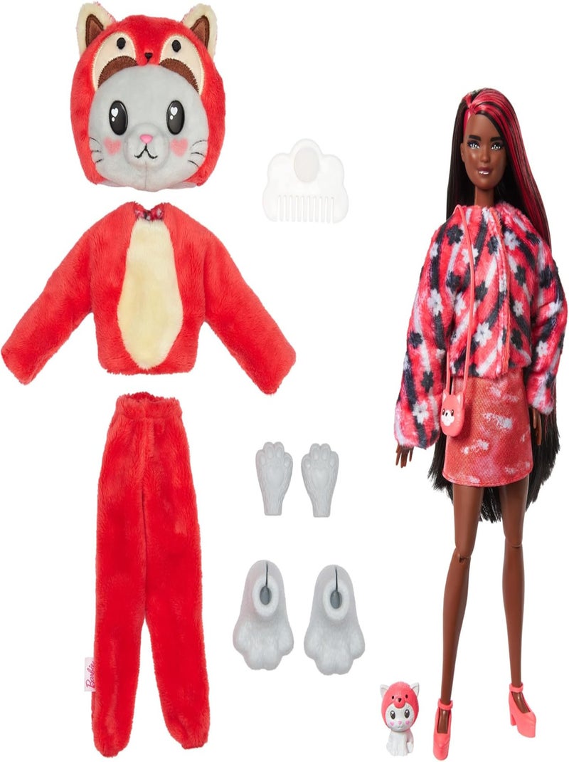 Barbie Cutie Reveal Panda Roux - Mattel Multicolore - Kiabi