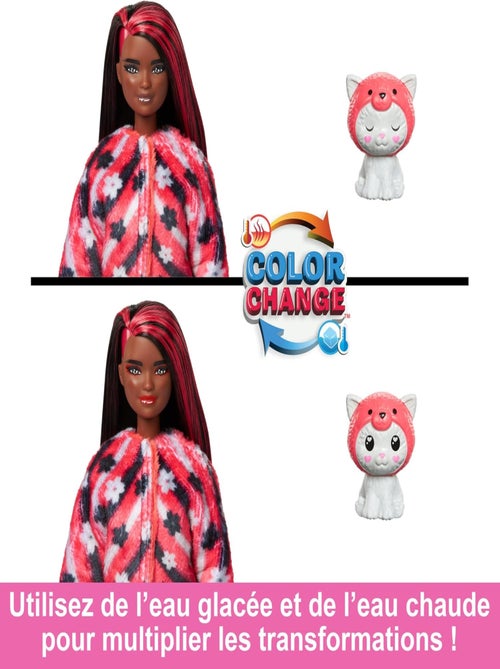 Barbie Cutie Reveal Panda Roux - Mattel - Kiabi