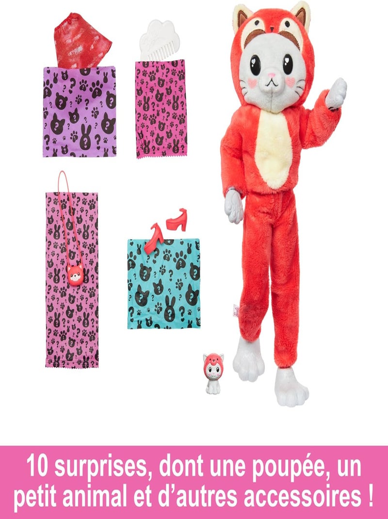 Barbie Cutie Reveal Panda Roux - Mattel Multicolore - Kiabi