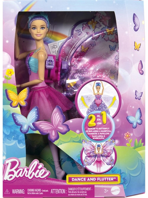 Barbie Danseuse Papillon - Mattel - Kiabi