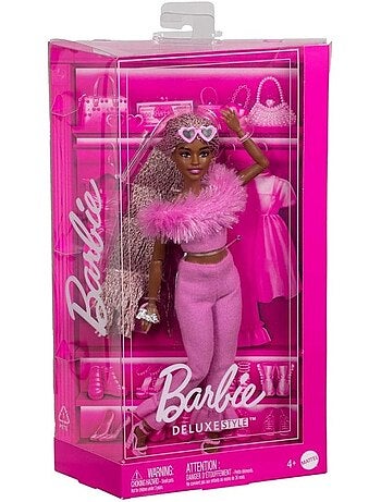 Barbie-Deluxe Style-Poupée Barbie à combinaison Rose