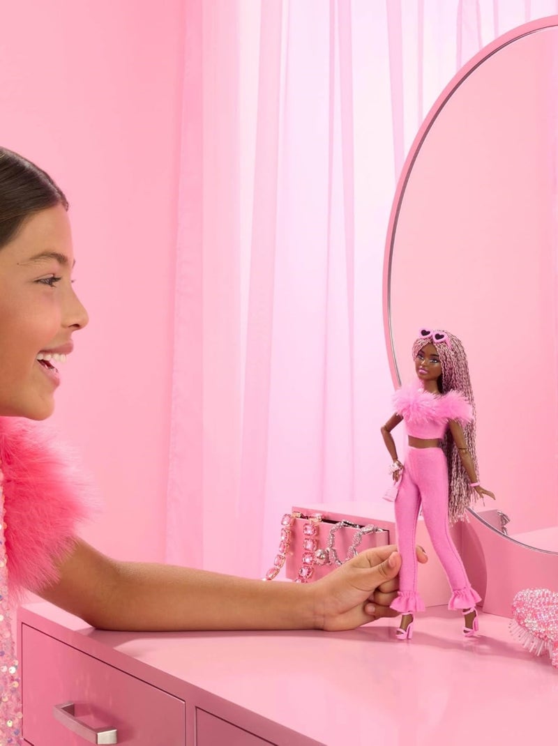 Barbie-Deluxe Style-Poupée Barbie à combinaison Rose Rose - Kiabi