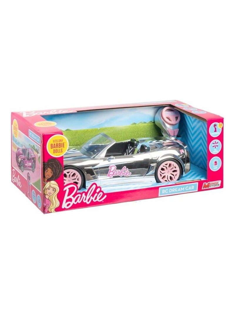 Barbie Dream voiture argenté - 2.4 GHz Gris - Kiabi