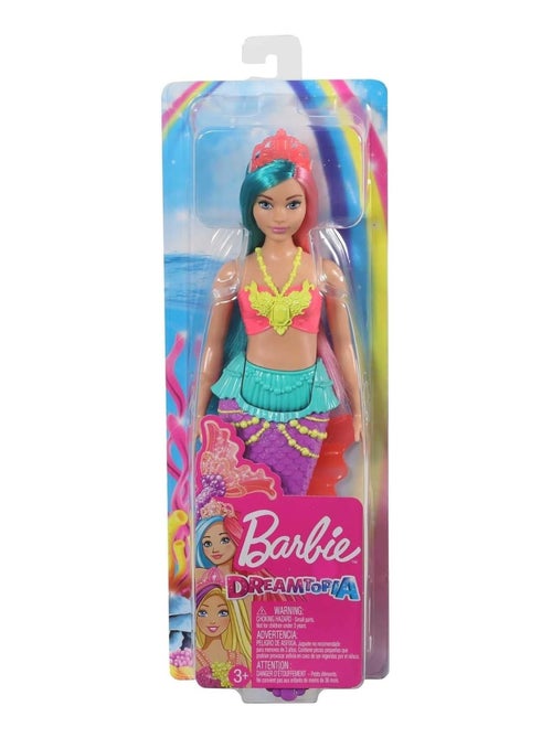 Barbie Dreamtopia Poupéé mannequin sirène - Kiabi