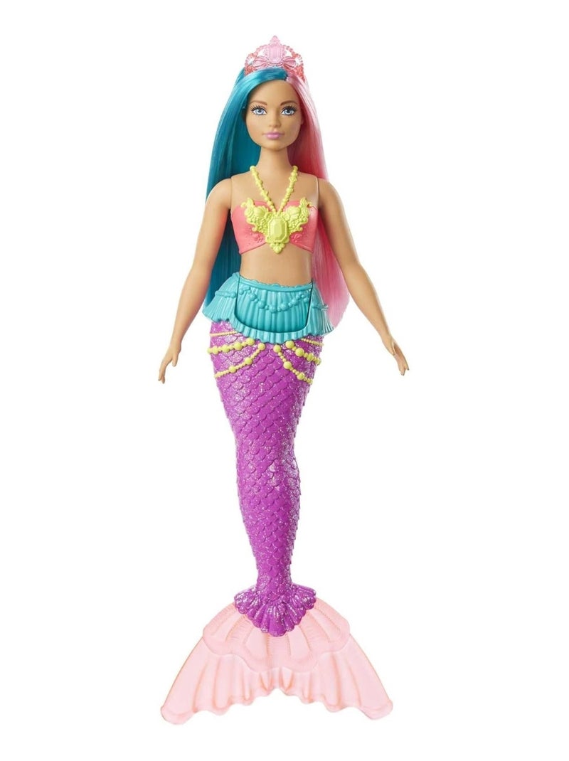Barbie Dreamtopia Poupéé mannequin sirène Multicolore - Kiabi