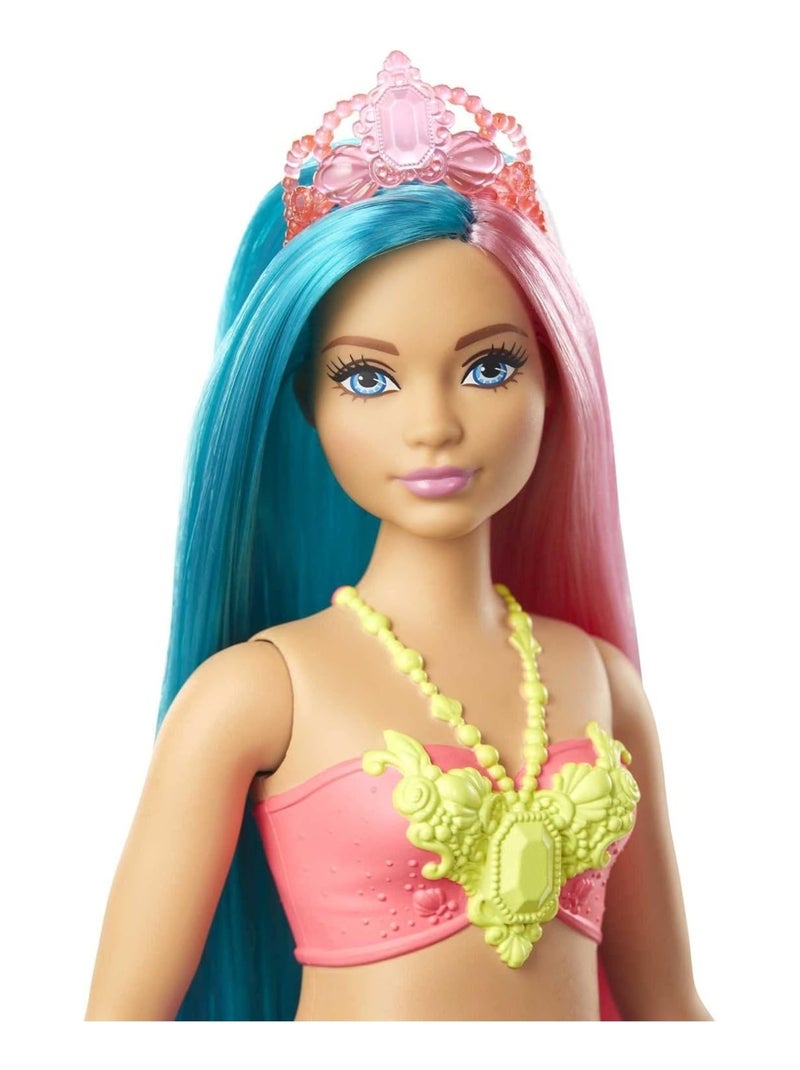 Barbie Dreamtopia Poupéé mannequin sirène Multicolore - Kiabi