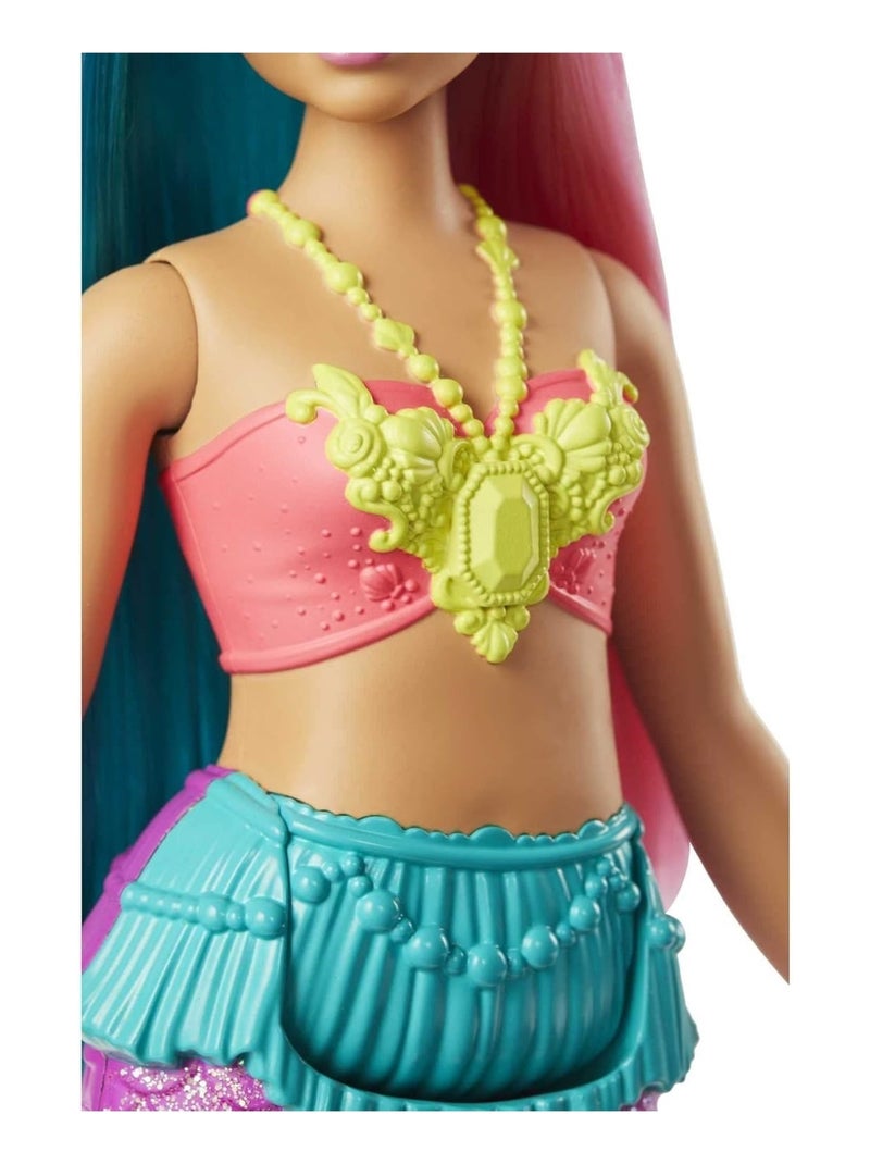 Barbie Dreamtopia Poupéé mannequin sirène Multicolore - Kiabi